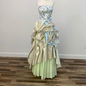 Two pieces evening dress